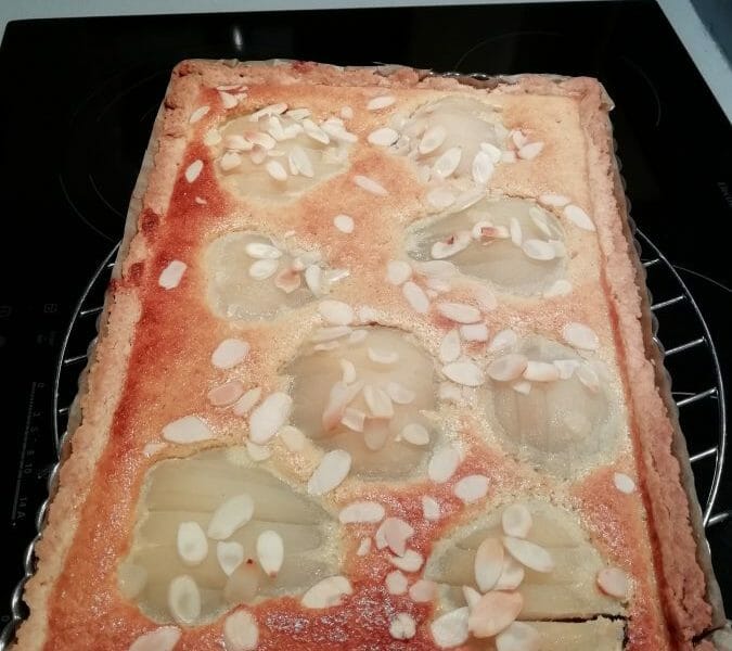 Cliquez pour zoomer ! Tarte poires et chocolat Thermomix par delphine88