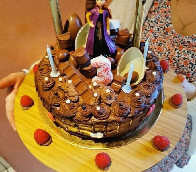 Cliquez pour zoomer ! Layer cake Kinder Bueno Thermomix par wen_1