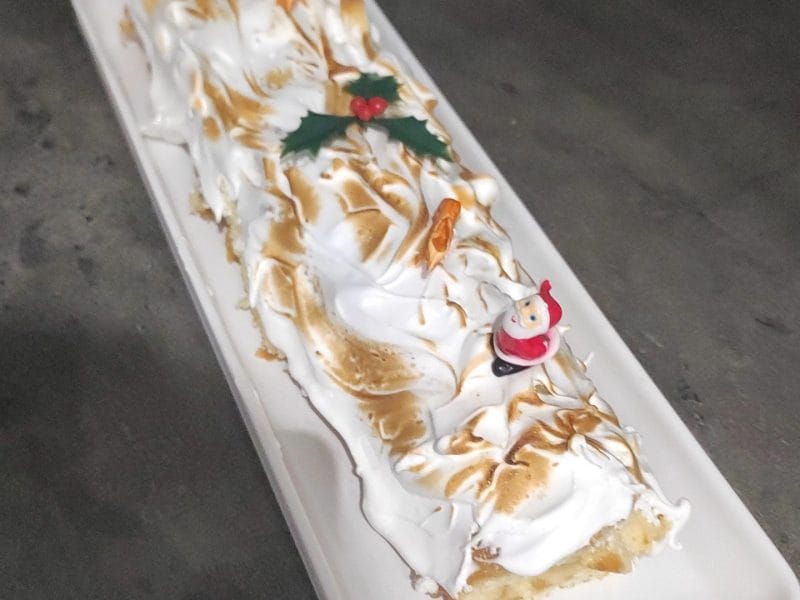 Cliquez pour zoomer ! Bûche au citron meringuée Thermomix par margaret_1