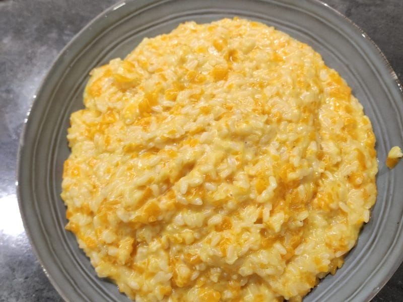 Cliquez pour zoomer ! Risotto butternut et chèvre frais Thermomix par margaret_1