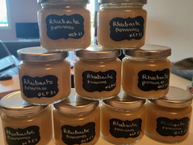 Cliquez pour zoomer ! Confiture de rhubarbe Thermomix par sryao