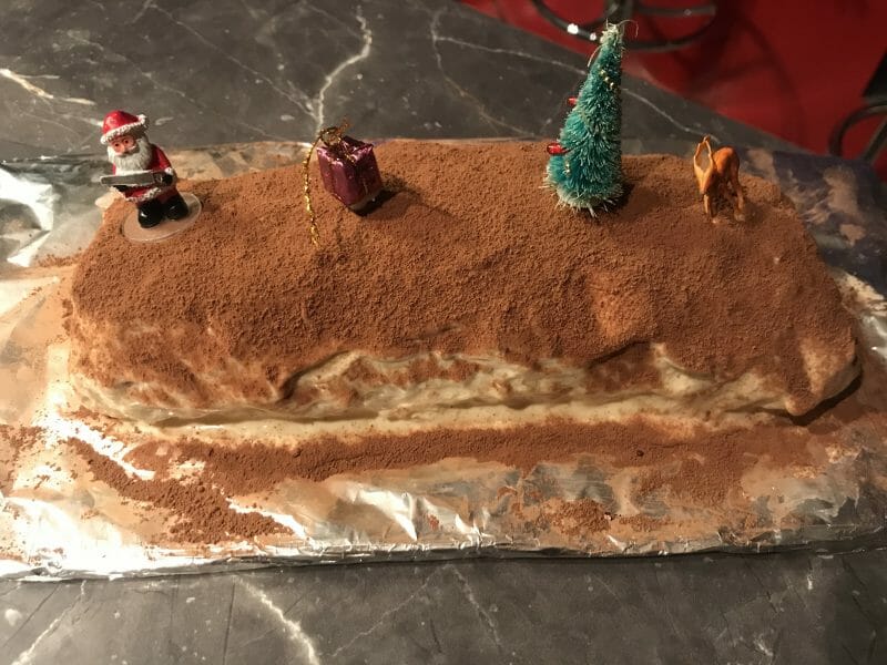 Cliquez pour zoomer ! Bûche Tiramisu Thermomix par dydou63