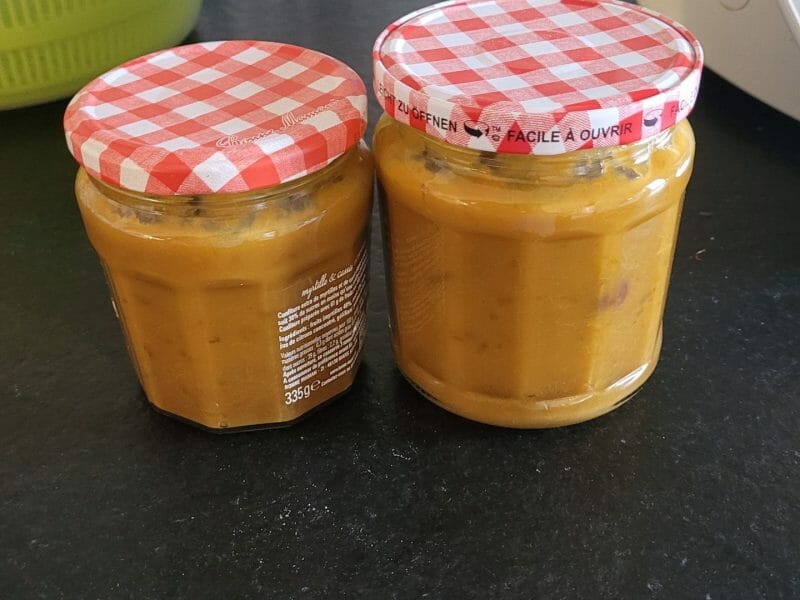 Cliquez pour zoomer ! Confiture de prunes Thermomix par cookiclaire