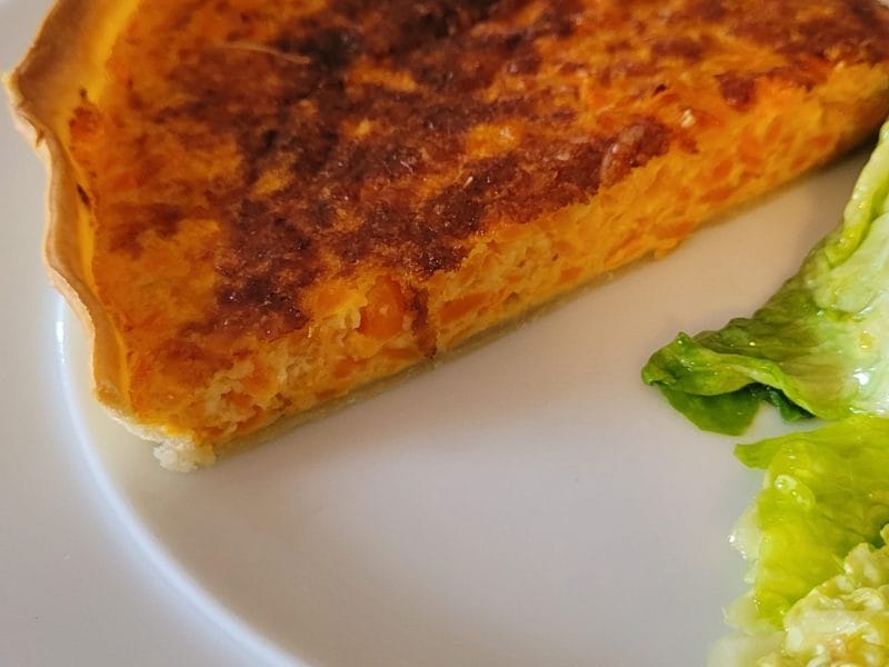 Cliquez pour zoomer ! Tarte à la carotte Thermomix par cookiclaire