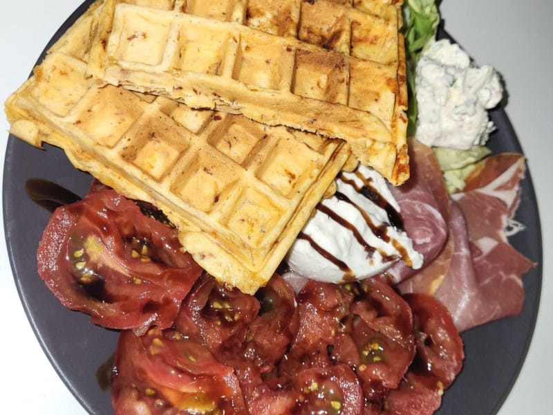 Cliquez pour zoomer ! Gaufres au chorizo Thermomix par tomalyn