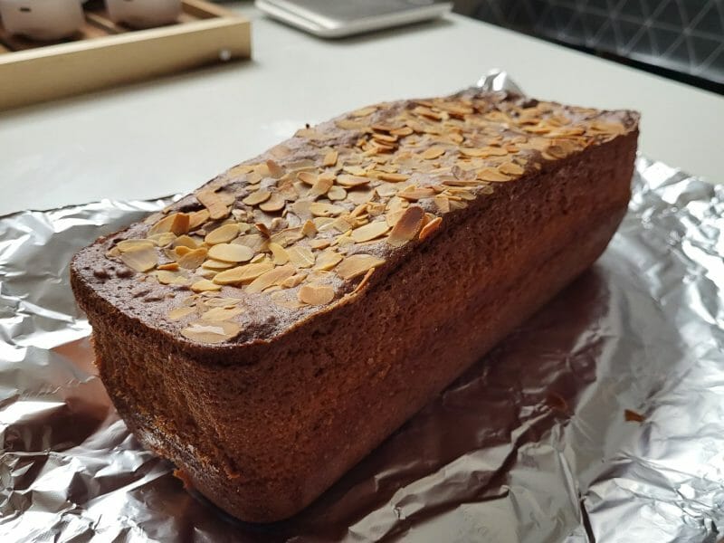Cliquez pour zoomer ! Cake aux amandes Thermomix par tomalyn