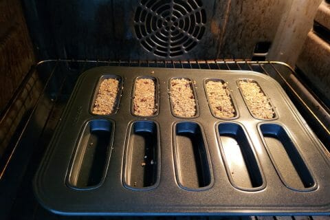 Cliquez pour zoomer ! Barres de céréales à l’avoine, noisettes, banane et chocolat Thermomix par tomalyn