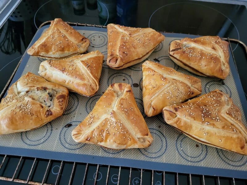 Cliquez pour zoomer ! Paniers feuilletés épinards et jambon Thermomix par tomalyn