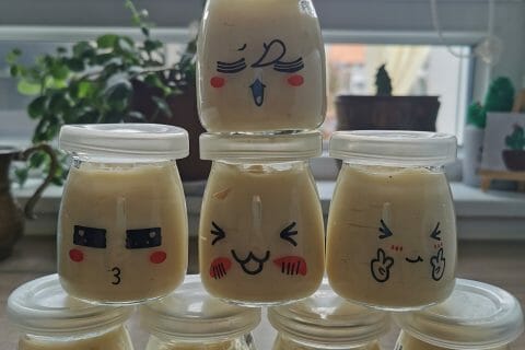 Cliquez pour zoomer ! Crème dessert au chocolat blanc Thermomix par safiye