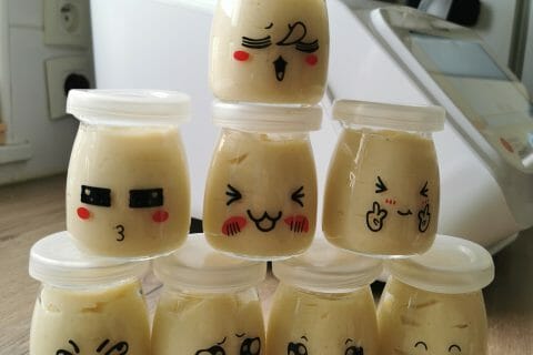 Cliquez pour zoomer ! Crème dessert au chocolat blanc Thermomix par safiye