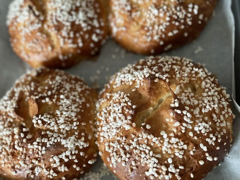 Cliquez pour zoomer ! Mouna (brioche de pâques) Thermomix par laetisyl