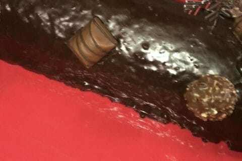 Cliquez pour zoomer ! Bûche Ferrero Rocher Thermomix par myriamsansoucis