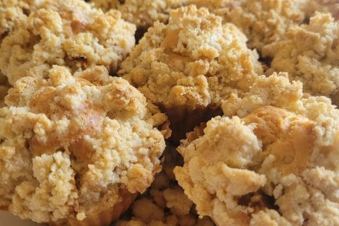 Cliquez pour zoomer ! Muffins aux pommes façon crumble Thermomix par Oalbane