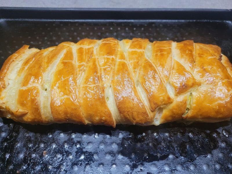 Cliquez pour zoomer ! Feuilleté saumon et poireaux Thermomix par Oalbane