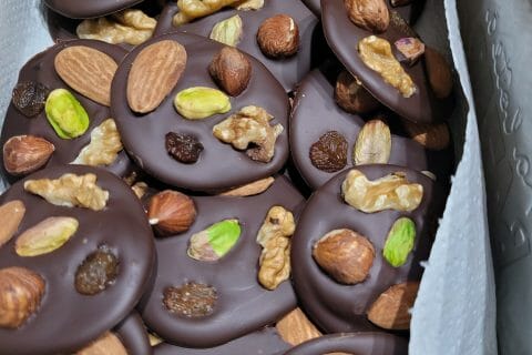 Cliquez pour zoomer ! Mendiants au chocolat Thermomix par Oalbane