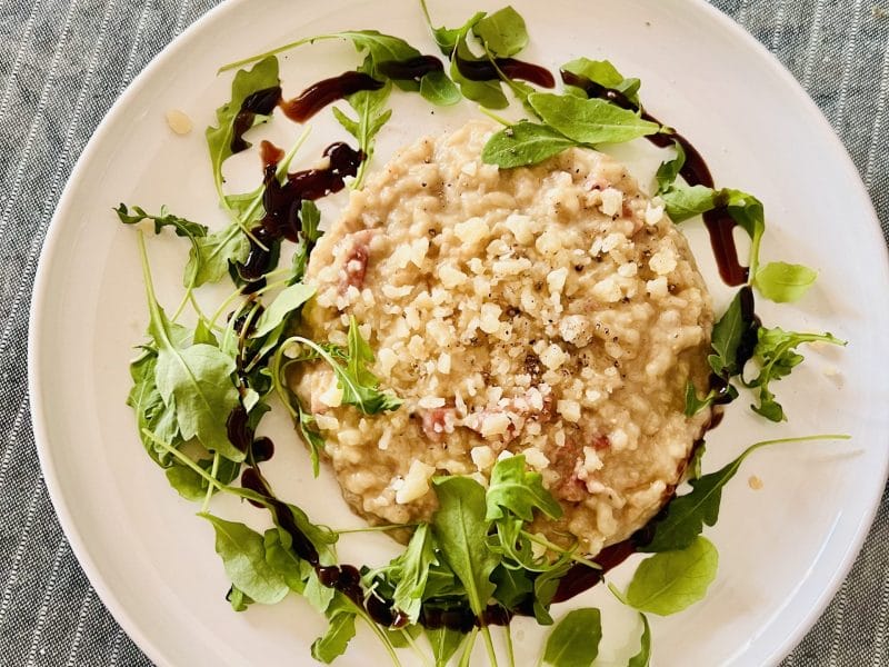 Cliquez pour zoomer ! Risotto poulet et champignons Thermomix par florie_6