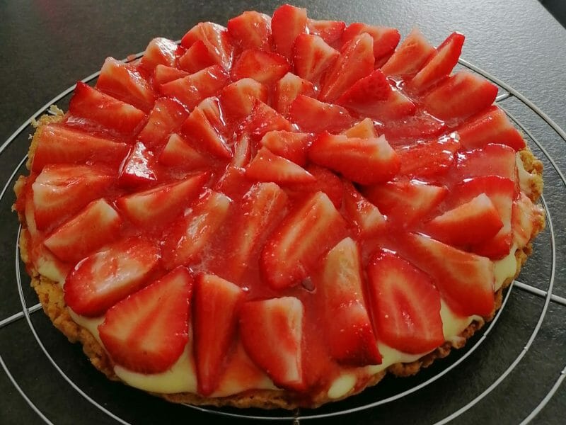 Cliquez pour zoomer ! Tarte aux fraises Thermomix par buckmary25