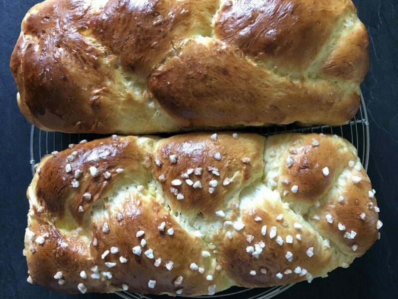 Cliquez pour zoomer ! Brioche tressée à la mie filante Thermomix par kikilhermu