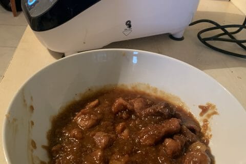 Cliquez pour zoomer ! Porc au caramel Thermomix par celine_812