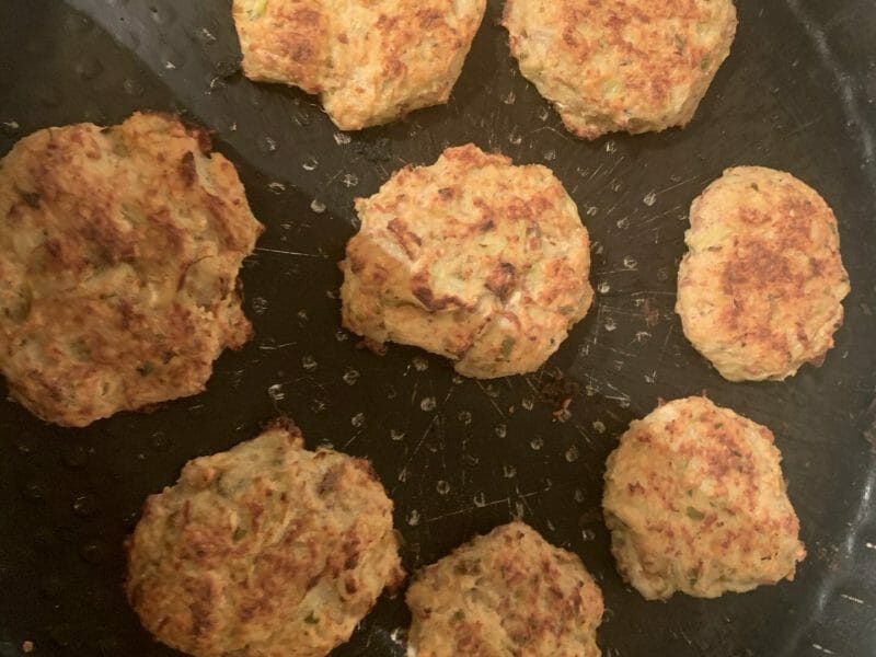 Cliquez pour zoomer ! Croquettes de chou-fleur au jambon cru Thermomix par celine_812