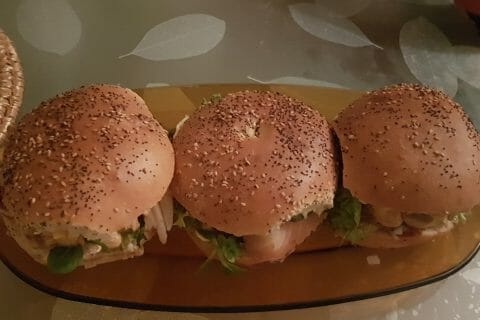 Cliquez pour zoomer ! Bagels au saumon fumé Thermomix par rl