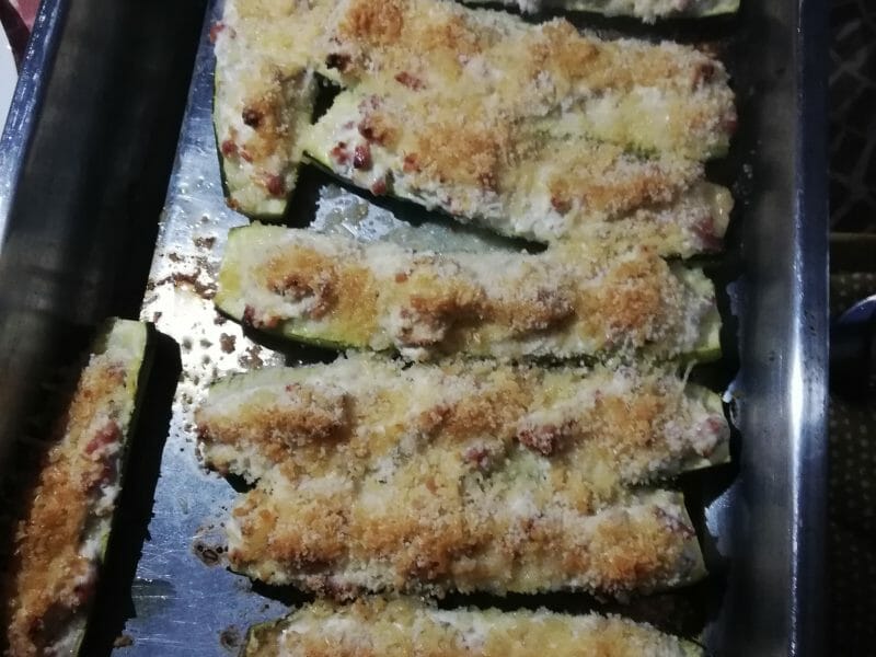 Cliquez pour zoomer ! Courgettes rondes farcies à la ricotta Thermomix par tef33