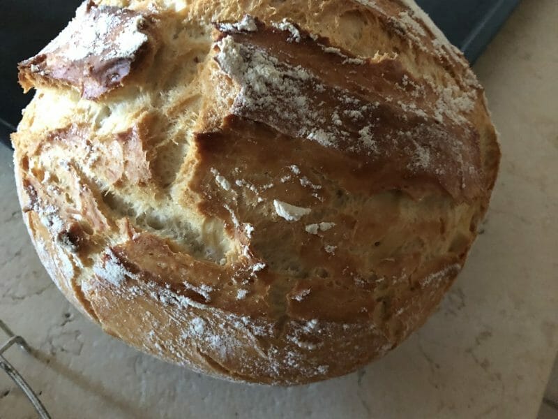 Cliquez pour zoomer ! Pain Cocotte Thermomix par sophie_552