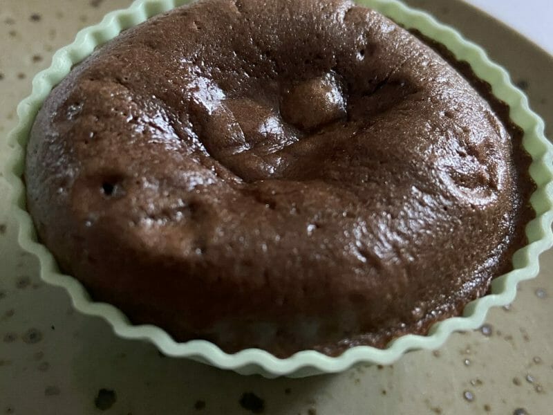 Cliquez pour zoomer ! Moelleux au chocolat cœur fondant Thermomix par clarouu