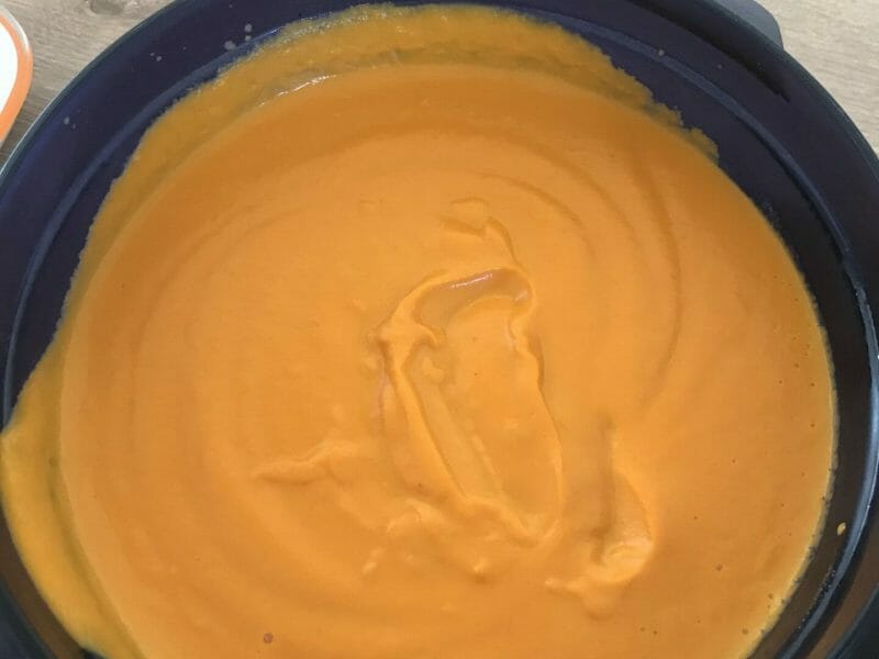 Cliquez pour zoomer ! Velouté de carottes et poivrons rouges Thermomix par gugu_44
