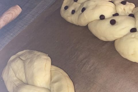 Cliquez pour zoomer ! Brioche tressée à la mie filante Thermomix par sica57