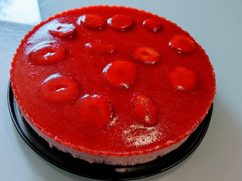 Cliquez pour zoomer ! Bavarois aux fraises Thermomix par valousyl