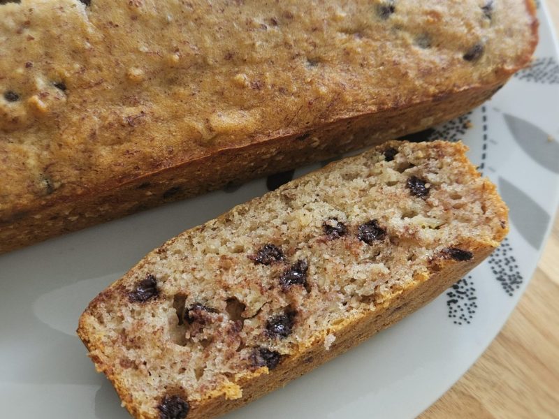 Cliquez pour zoomer ! Banana bread vegan Thermomix par LilyRøxy