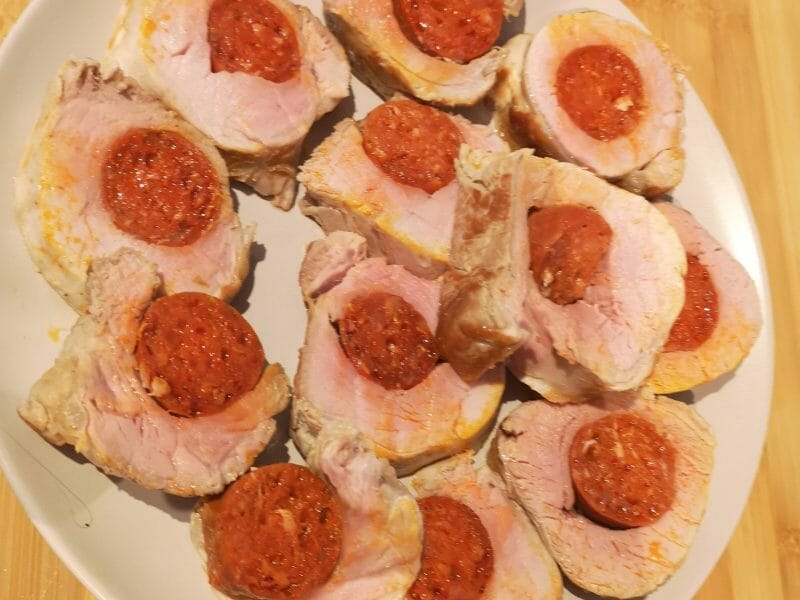 Cliquez pour zoomer ! Filet mignon au chorizo Thermomix par LilyRøxy