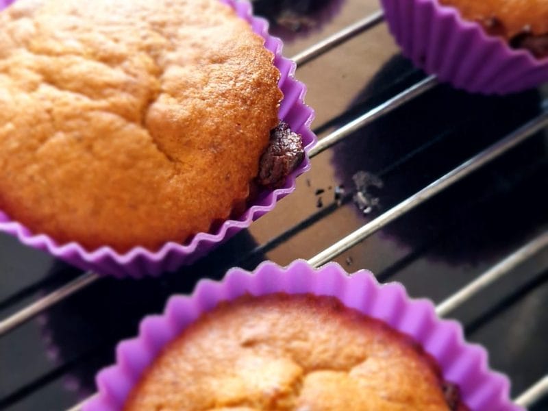 Cliquez pour zoomer ! Muffins à la banane Thermomix par purple86