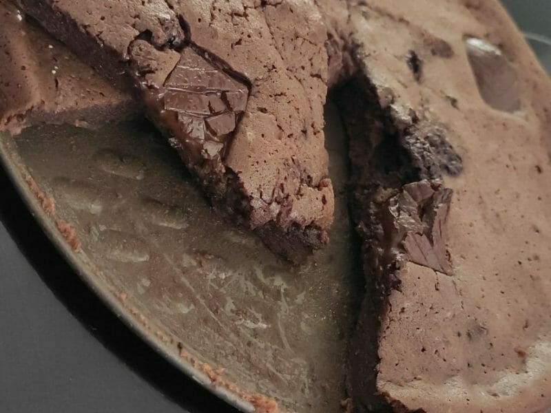 Cliquez pour zoomer ! Moelleux au chocolat cœur fondant Thermomix par Aur'