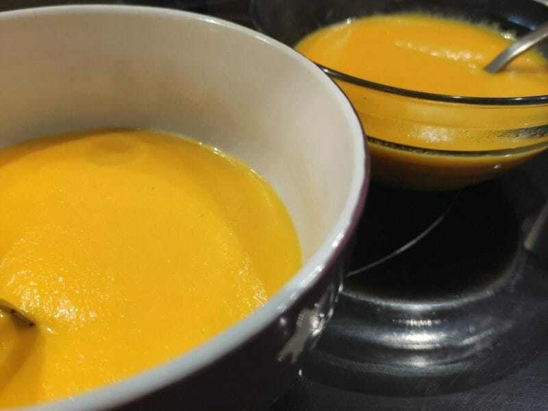 Cliquez pour zoomer ! Crème de carottes Thermomix par Aur'