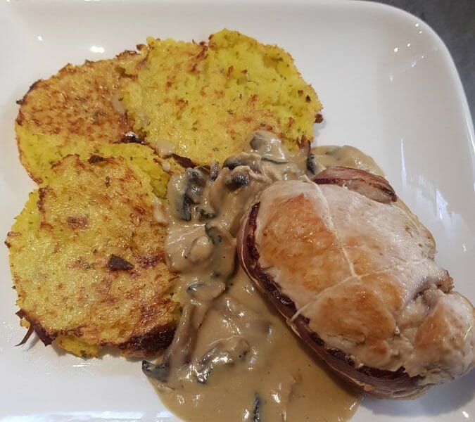 Cliquez pour zoomer ! Paupiettes de veau aux champignons Thermomix par Mimala
