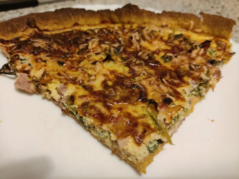 Cliquez pour zoomer ! Quiche aux fanes de radis Thermomix par christellefg