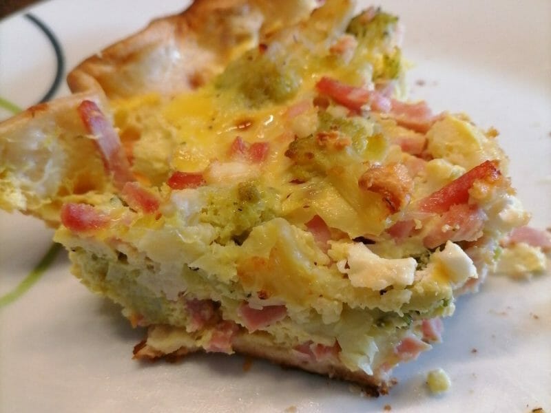 Cliquez pour zoomer ! Quiche au brocoli et jambon Thermomix par caroline_410