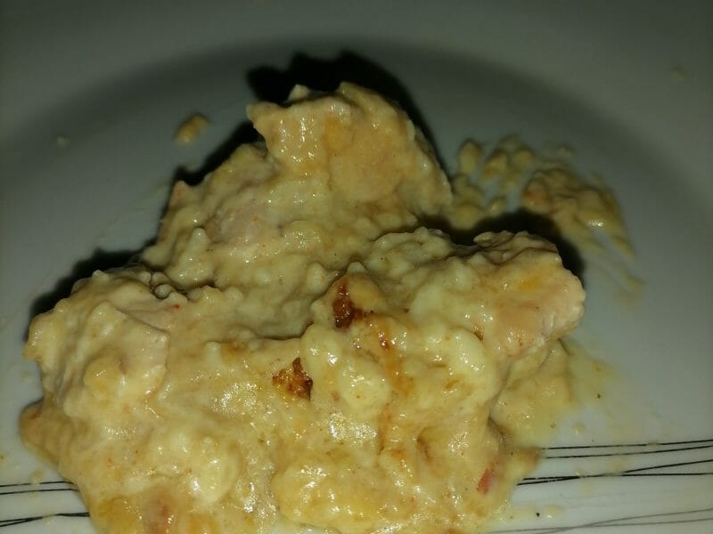 Cliquez pour zoomer ! Poulet à la crème et aux oignons Thermomix par caroline_410