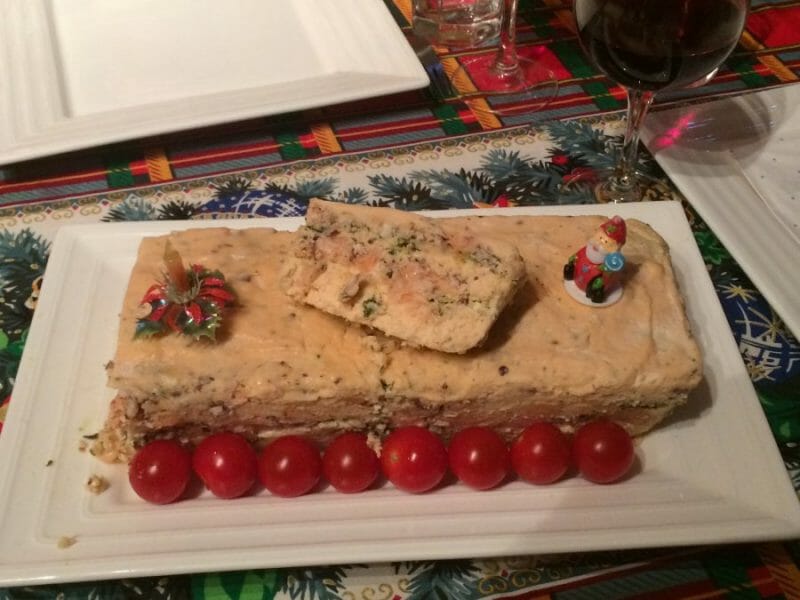 Terrine de saumon frais et fumé au Thermomix Cookomix