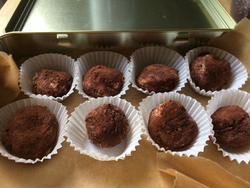 Cliquez pour zoomer ! Truffes au tiramisu Thermomix par LUCIFERINE