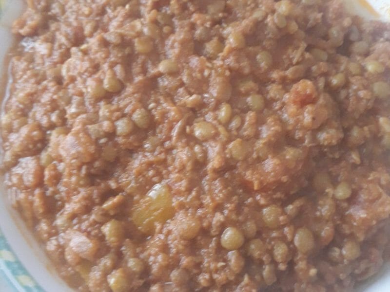 Cliquez pour zoomer ! Lentilles façon chili Thermomix par flounche