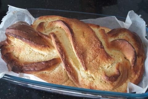 Cliquez pour zoomer ! Brioche à la crème d’amande Thermomix par isabelmanu