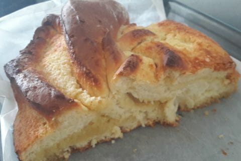 Cliquez pour zoomer ! Brioche à la crème d’amande Thermomix par isabelmanu