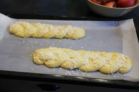 Cliquez pour zoomer ! Brioche tressée à la mie filante Thermomix par mariec07