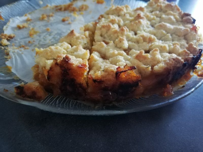 Cliquez pour zoomer ! Crumble aux abricots Thermomix par mariec07