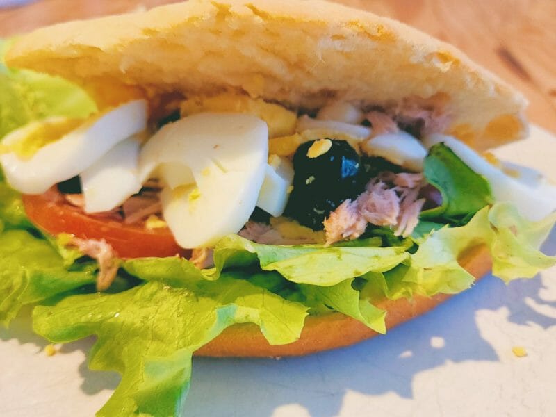 Cliquez pour zoomer ! Pain bagnat Thermomix par Chewie