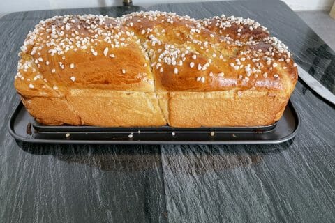 Cliquez pour zoomer ! Brioche tressée à la mie filante Thermomix par stitch_08