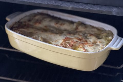 Cliquez pour zoomer ! Lasagnes au saumon et poireaux Thermomix par agilons57